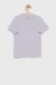Дитяча футболка adidas Performance фіолетовий