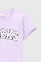 Dětské tričko Coccodrillo fialová