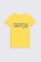 žlutá Dětské tričko Coccodrillo Dívčí