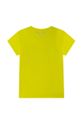 Karl Lagerfeld t-shirt dziecięcy żółto - zielony