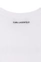 bílá Dětské tričko Karl Lagerfeld