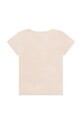 Michael Kors t-shirt bawełniany dziecięcy R15120.114.150 beżowy AW22