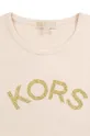 Detské bavlnené tričko Michael Kors  100% Bavlna
