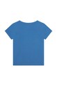 Dziewczynka Michael Kors t-shirt bawełniany dziecięcy R15120.156 niebieski