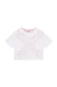 Kenzo Kids t-shirt bawełniany dziecięcy biały