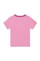 Marc Jacobs t-shirt bawełniany dziecięcy ostry różowy