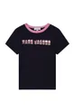 granatowy Marc Jacobs t-shirt bawełniany dziecięcy Dziewczęcy