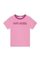 ροζ Παιδικό βαμβακερό μπλουζάκι Marc Jacobs Για κορίτσια