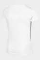 bijela Dječja pamučna majica kratkih rukava 4F