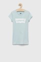 Levi's tricou copii print turcoaz 4E4234.