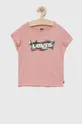 ροζ Παιδικό μπλουζάκι Levi's Για κορίτσια