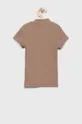 Abercrombie & Fitch t-shirt dziecięcy brązowy
