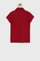 Παιδικό πουκάμισο πόλο Abercrombie & Fitch κόκκινο