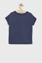 Dětské tričko Abercrombie & Fitch ocelová modrá