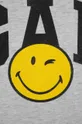 Otroška bombažna majica z dolgimi rokavi GAP x smiley world  100 % Bombaž