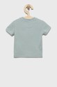 Dětské tričko Calvin Klein Jeans IN0IN00001.9BYY tyrkysová AW23
