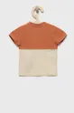 Calvin Klein Jeans t-shirt dziecięcy IN0IN00002.9BYY brązowy