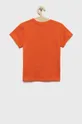 Παιδικό βαμβακερό μπλουζάκι adidas Originals πορτοκαλί