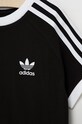 CHLAPEC Dětské bavlněné tričko adidas Originals HK0264 černá