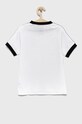 Dětské bavlněné tričko adidas Originals HK2912 bílá AW22
