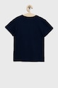 Dětské bavlněné tričko adidas Originals HK0260 námořnická modř SS24