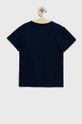 Dětské bavlněné tričko adidas Originals námořnická modř