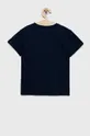Otroška bombažna kratka majica adidas Originals mornarsko modra