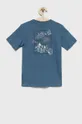 Detské bavlnené tričko adidas Originals modrá