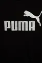 μαύρο Παιδικό βαμβακερό μπλουζάκι Puma