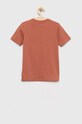 adidas Originals t-shirt bawełniany dziecięcy HK2816 pomarańczowy AW22