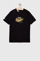 adidas Originals t-shirt bawełniany dziecięcy nadruk czarny HL6869