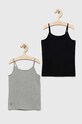 Детский топ Polo Ralph Lauren 2 шт с эластаном серый 4P5000