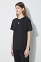 adidas Originals t-shirt in cotone per bambini Tee Regular semplice nero IC1826