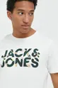 μπεζ Βαμβακερό μπλουζάκι Jack & Jones
