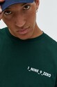 Jack & Jones t-shirt bawełniany zielony 12211431.PineGrove
