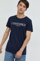 námořnická modř Bavlněné tričko Tom Tailor Pánský