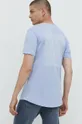 fialová Bavlnené tričko Tom Tailor