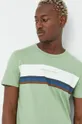 zelena Bombažna kratka majica Tom Tailor