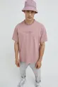 рожевий Бавовняна футболка Only & Sons