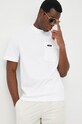 Calvin Klein t-shirt bawełniany K10K109790.9BYY biały AW22