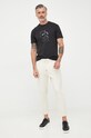 Calvin Klein t-shirt bawełniany K10K109800.9BYY czarny AW22
