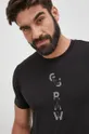 czarny G-Star Raw t-shirt bawełniany D21541.336