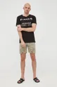 G-Star Raw t-shirt bawełniany D21664.C506 czarny