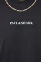 Bombažna kratka majica Paul&Shark Moški