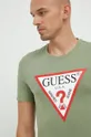 Bavlnené tričko Guess  100 % Organická bavlna