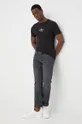 Calvin Klein Jeans t-shirt bawełniany J30J320855.9BYY czarny