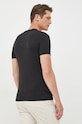 Ρούχα Βαμβακερό μπλουζάκι Calvin Klein Jeans J30J320876.9BYY μαύρο