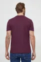 BOSS t-shirt bawełniany BOSS CASUAL fioletowy