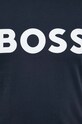 Bavlnené tričko BOSS BOSS CASUAL 50481923 tmavomodrá