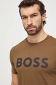 Odzież BOSS t-shirt bawełniany BOSS CASUAL 50481923 zielony